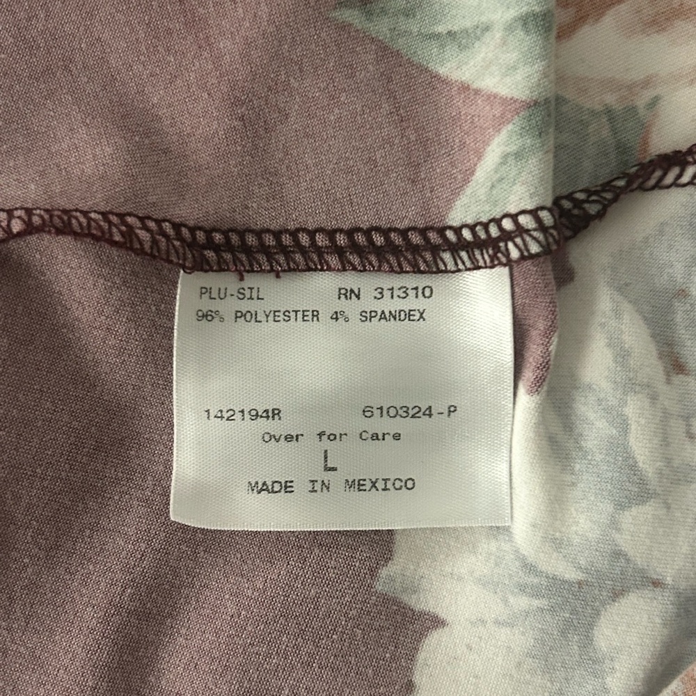 Fortune + Ivy Irene Faux Wrap Brushed Knit Large Maxi Dress - Picture 4 of 4